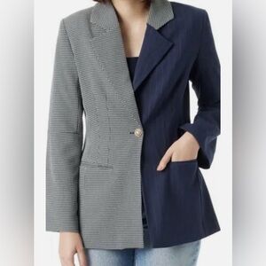 Sam Edelman Gray and Navy Blazer